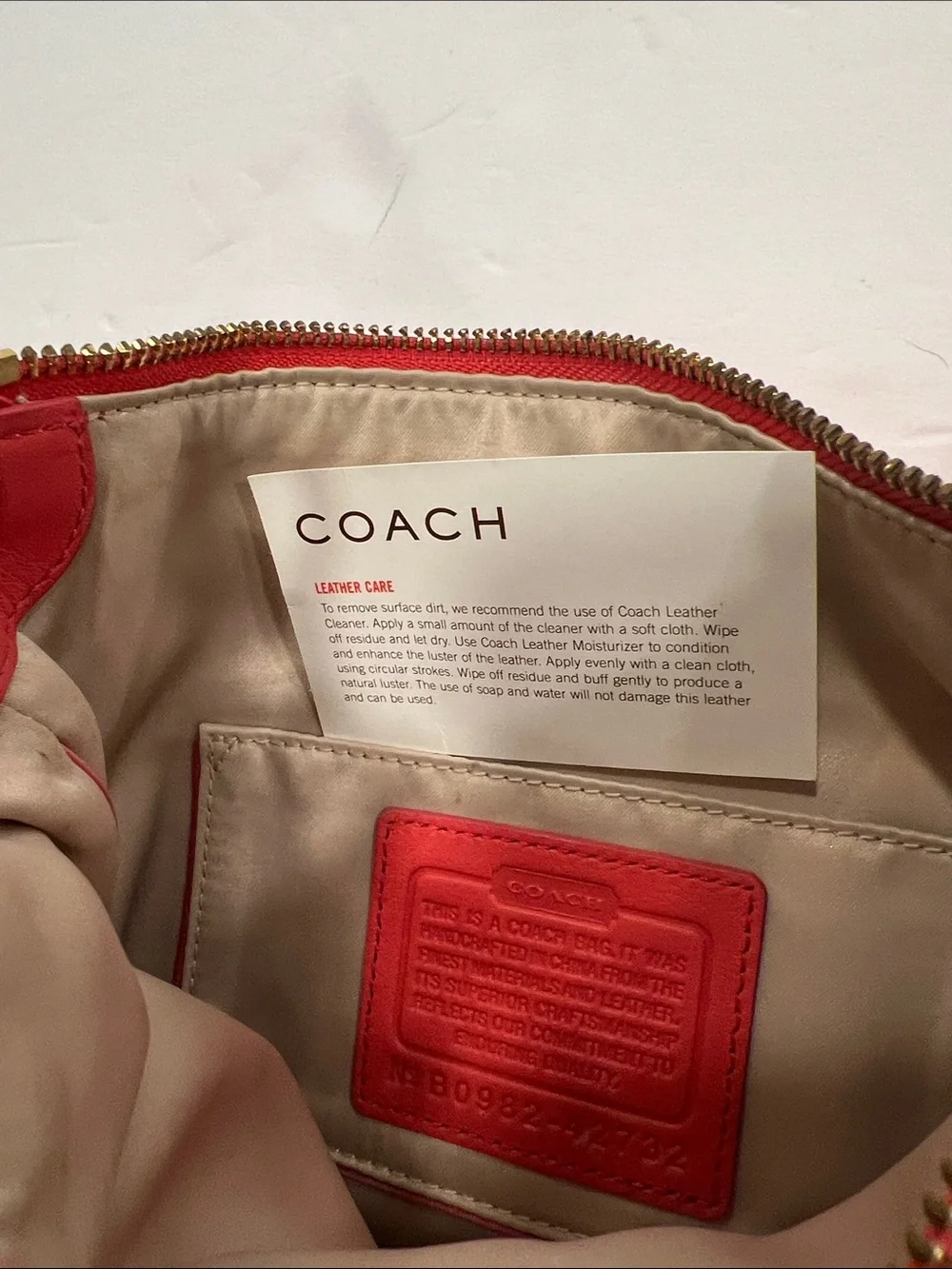 Coach shoulder bag